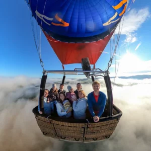 Privátní let balonem